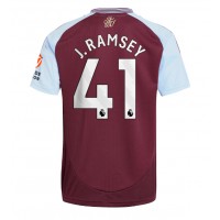 Aston Villa Jacob Ramsey #41 Hjemmebanetrøje 2024-25 Kortærmet